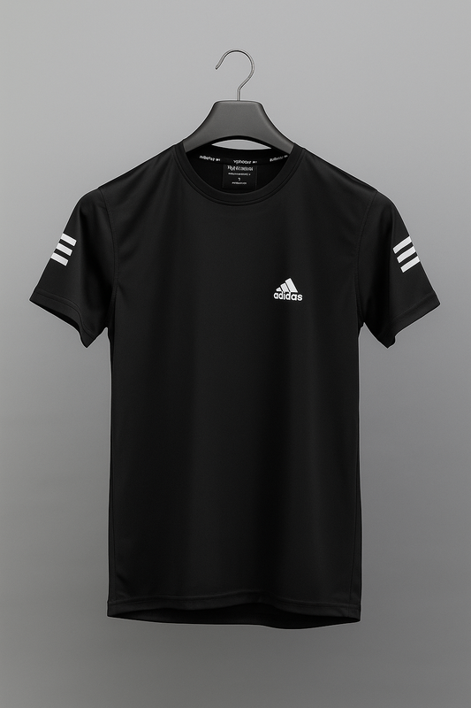 Adds Dri-Fit Athletic Shirt & Trouser Set - Black