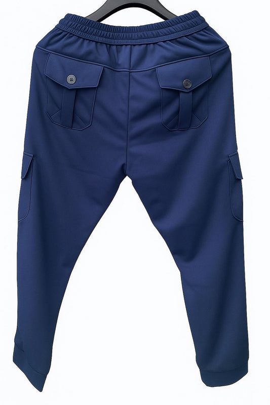 Hype's UrbanFlex Cargo 6 pockets Joggers - Navy