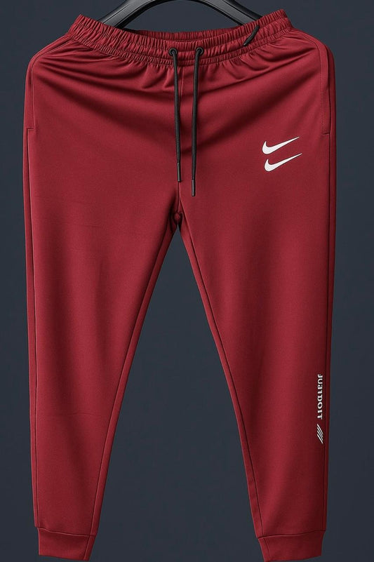 NK Dri-Fit Ankle Cuffs Trousers - Wine Red