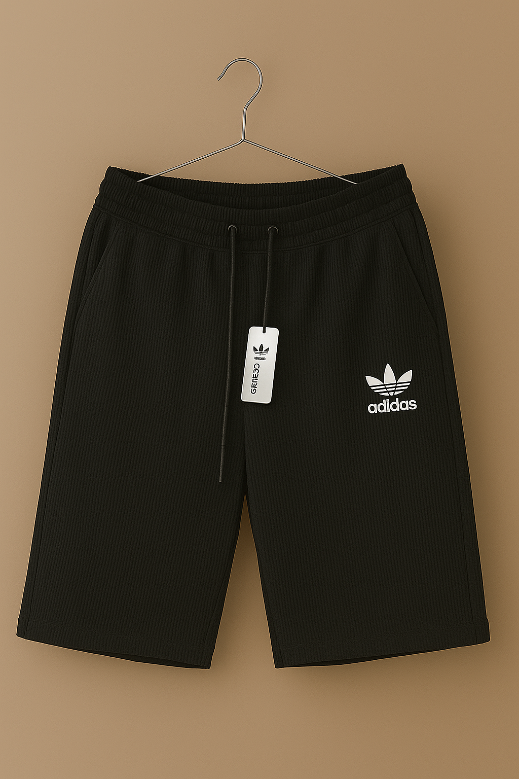 Adds Textured Streetwear Set - Black