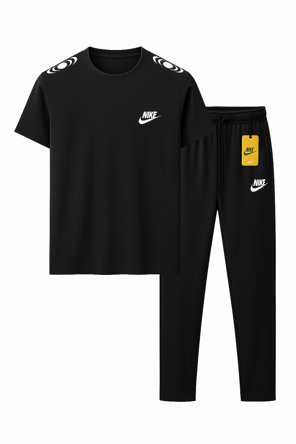NK Essential Men's Dri-Fit Tracksuit Set - Black